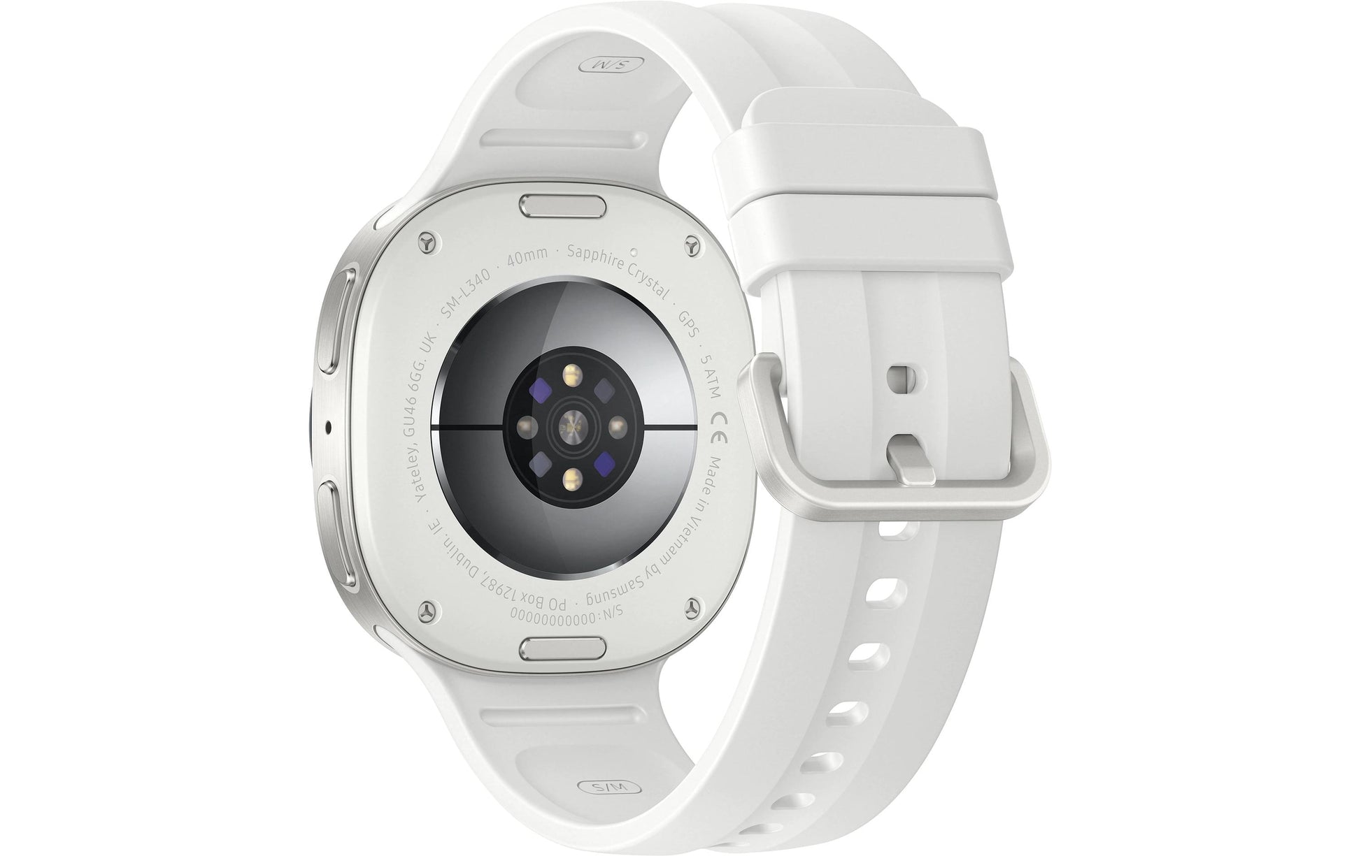 Samsung Galaxy Watch 9 40 mm GPS – Aluminium Silber, Cremefarben
