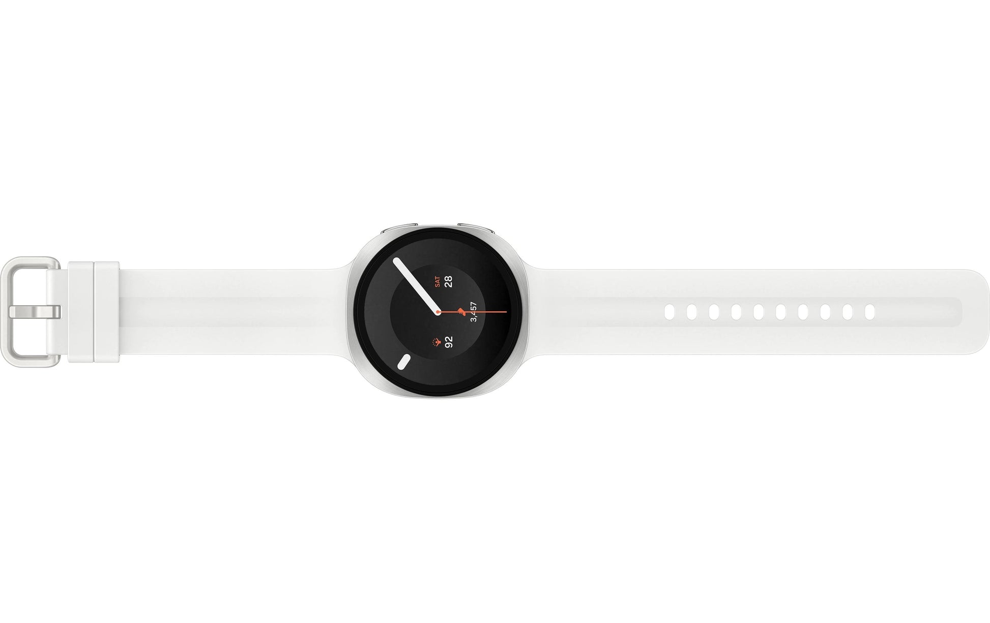 Samsung Galaxy Watch 9 40 mm GPS – Aluminium Silber, Cremefarben