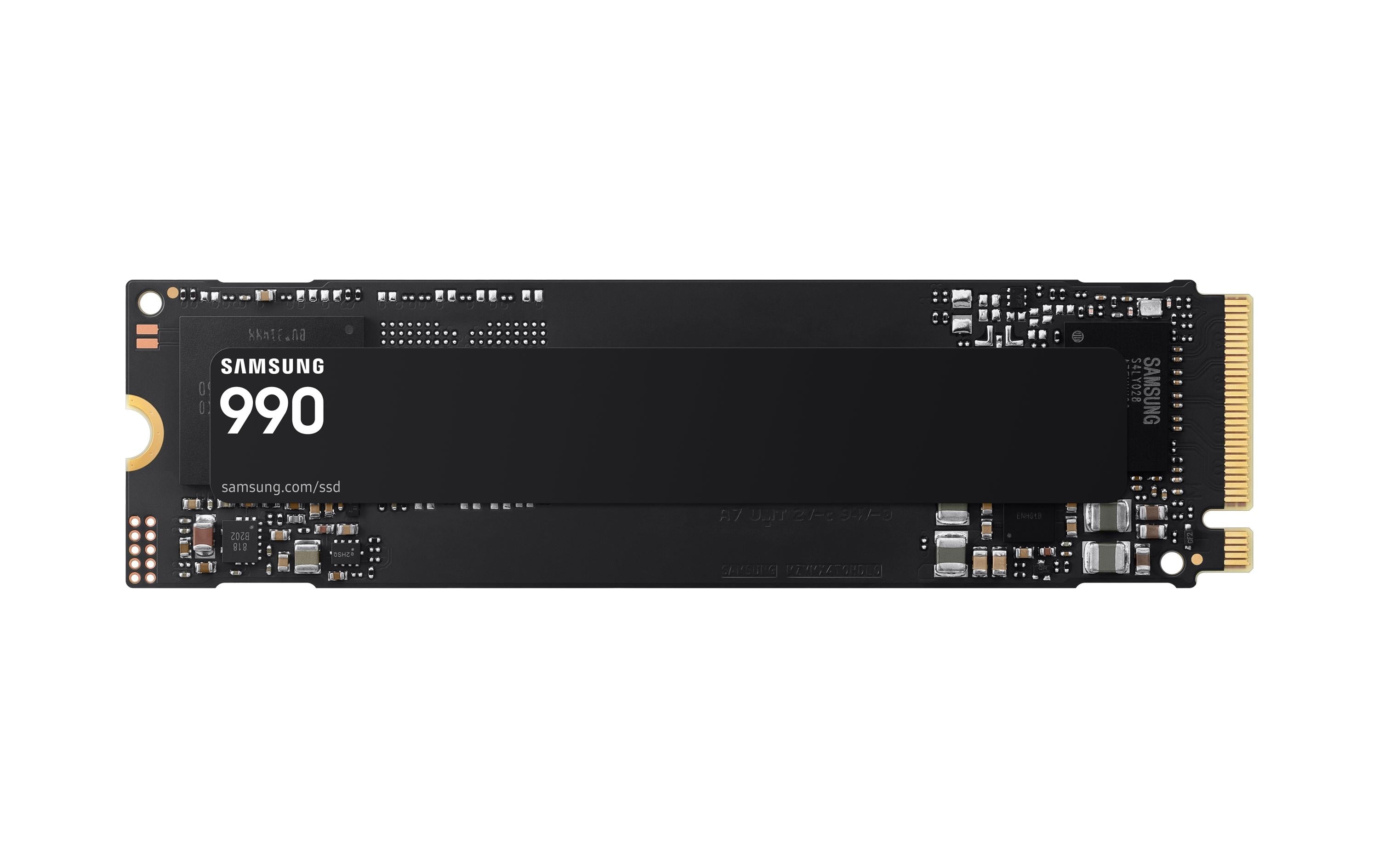 Samsung 990 – 2 TB, M.2 2280, NVMe PCIe 4.0 x4, 7250/6450 MB/s