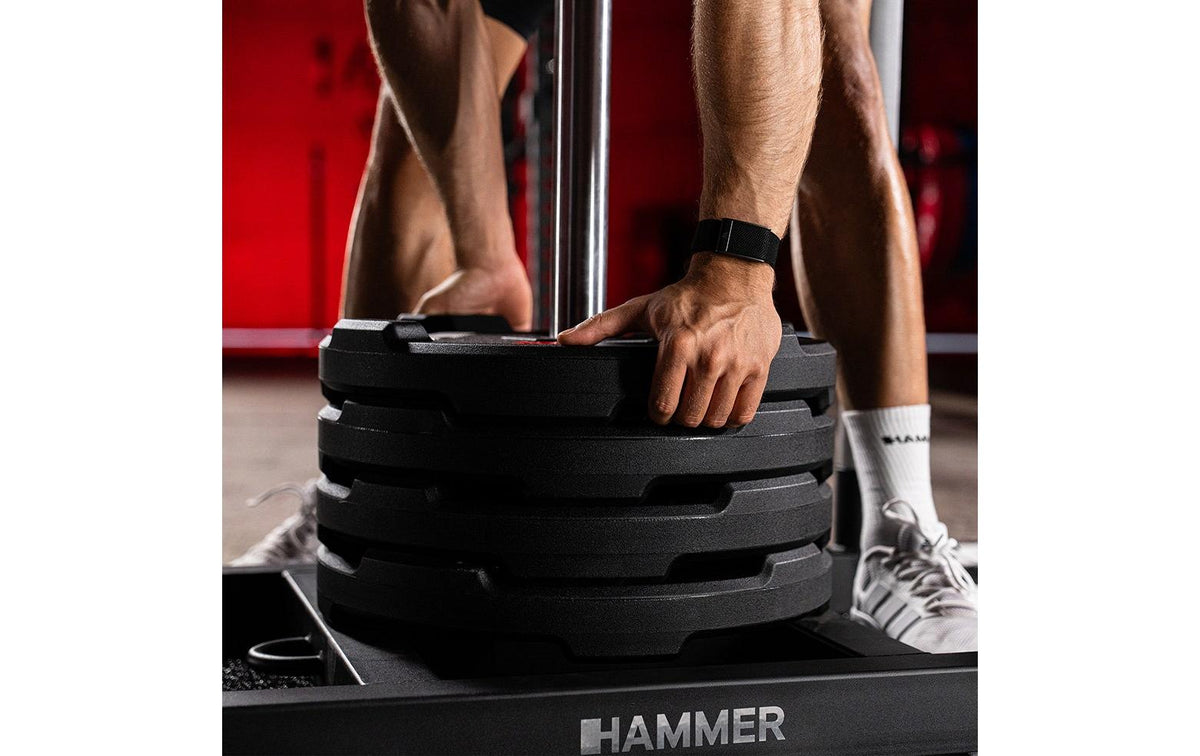 Hammer Gewichtsschlitten – 102 × 60 × 99,7 cm, 500 kg – Schwarz