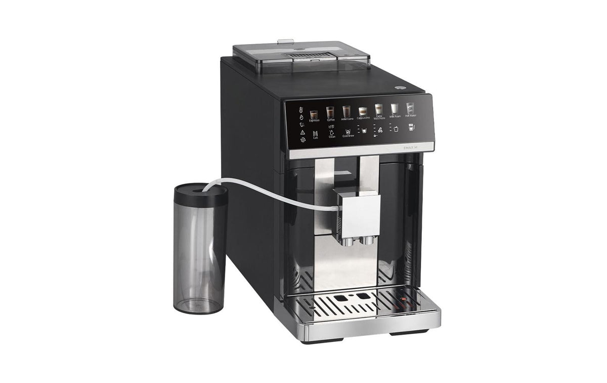 Berger lanz BergerLanz Bella Crema Kaffeevollautomat – 1,8 l, 250 g Bohnenbehälter, Milchschäumer, schwarz