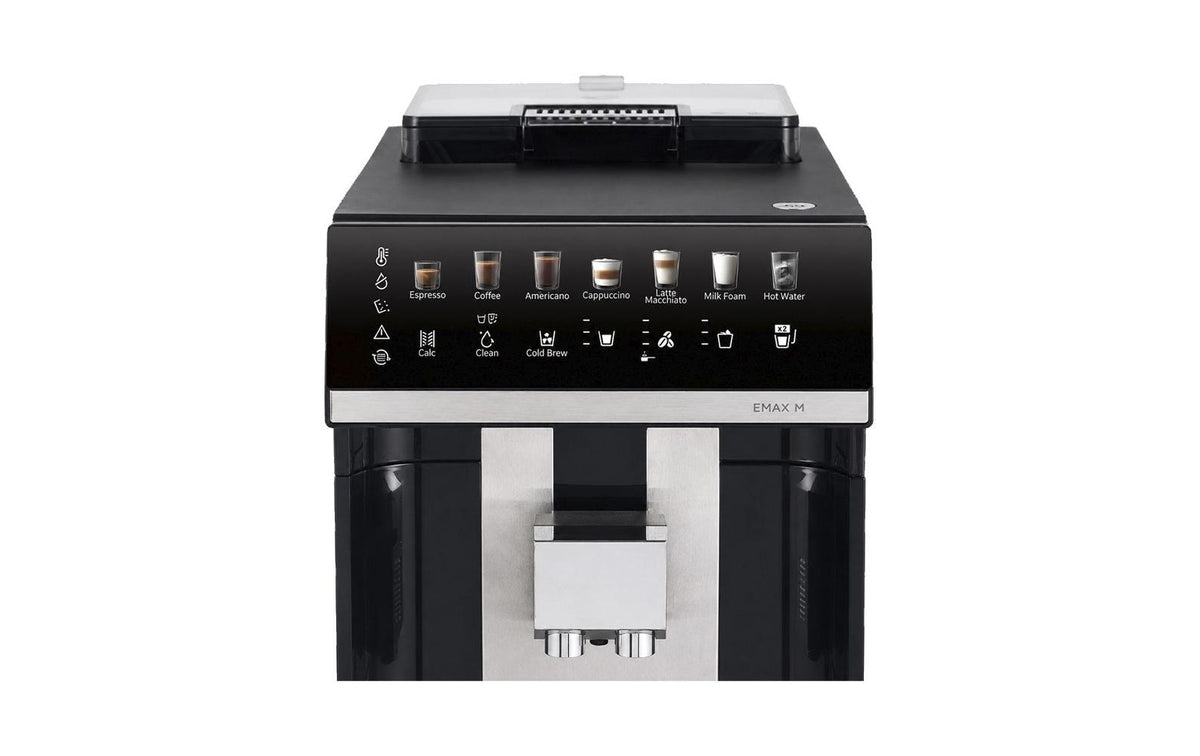 Berger lanz BergerLanz Bella Crema Kaffeevollautomat – 1,8 l, 250 g Bohnenbehälter, Milchschäumer, schwarz