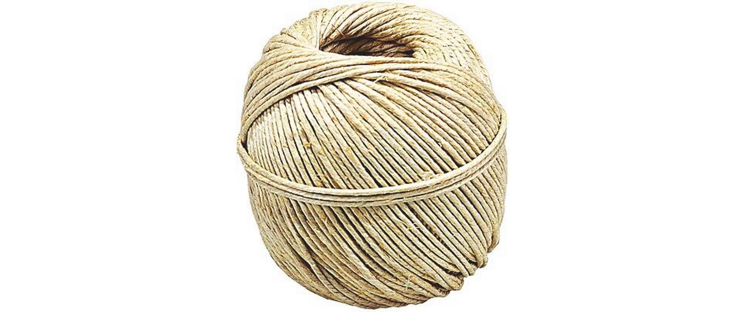 Baechi cord Bächi Cord Schnur – Ø 2,7 mm, 100 m, Reisskraft 60 kg, Flachs, Beige
