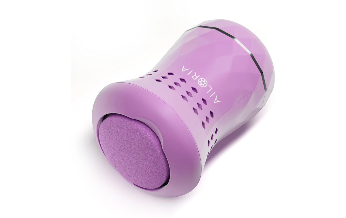 Ailoria Elektrischer Hornhautentferner Lustre Pro – 400 mAh Akku, USB-Ladung – Rosa