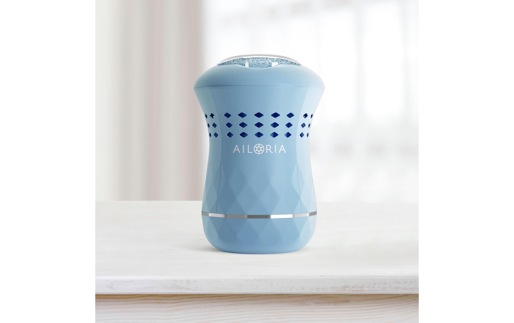 Ailoria Hornhautentferner Lustre Pro – Akku 400 mAh, USB – 30 min Laufzeit – Blau