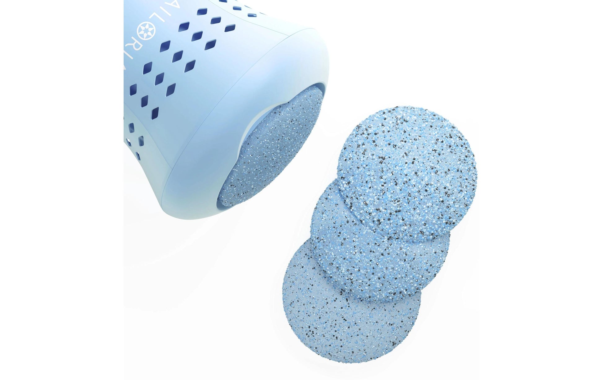 Ailoria Hornhautentferner Lustre Pro – Akku 400 mAh, USB – 30 min Laufzeit – Blau