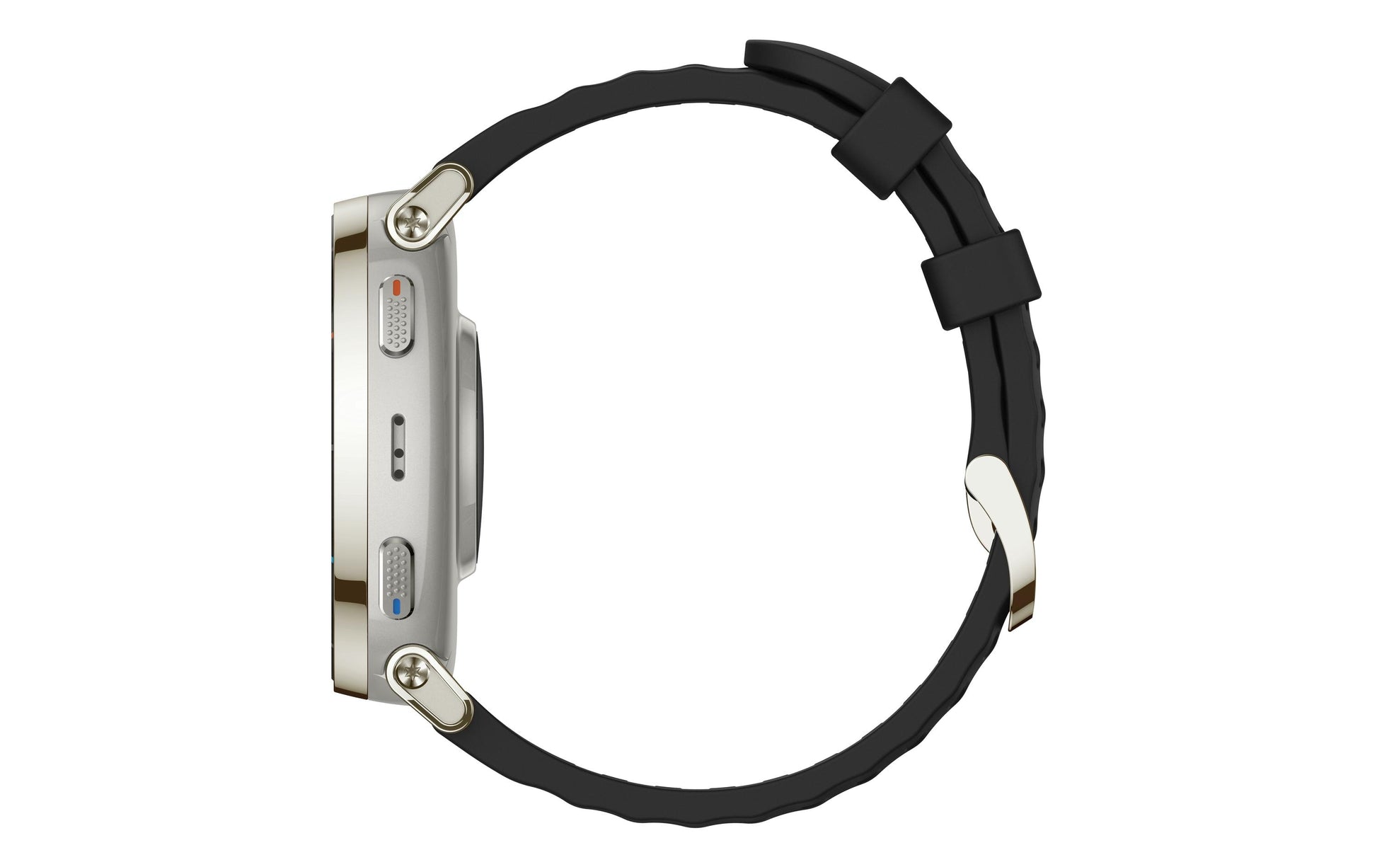 Amazfit Active 3 45 mm GPS – Aluminium Silber, Sportband, Schwarz, 50 m, für Android, iPhone