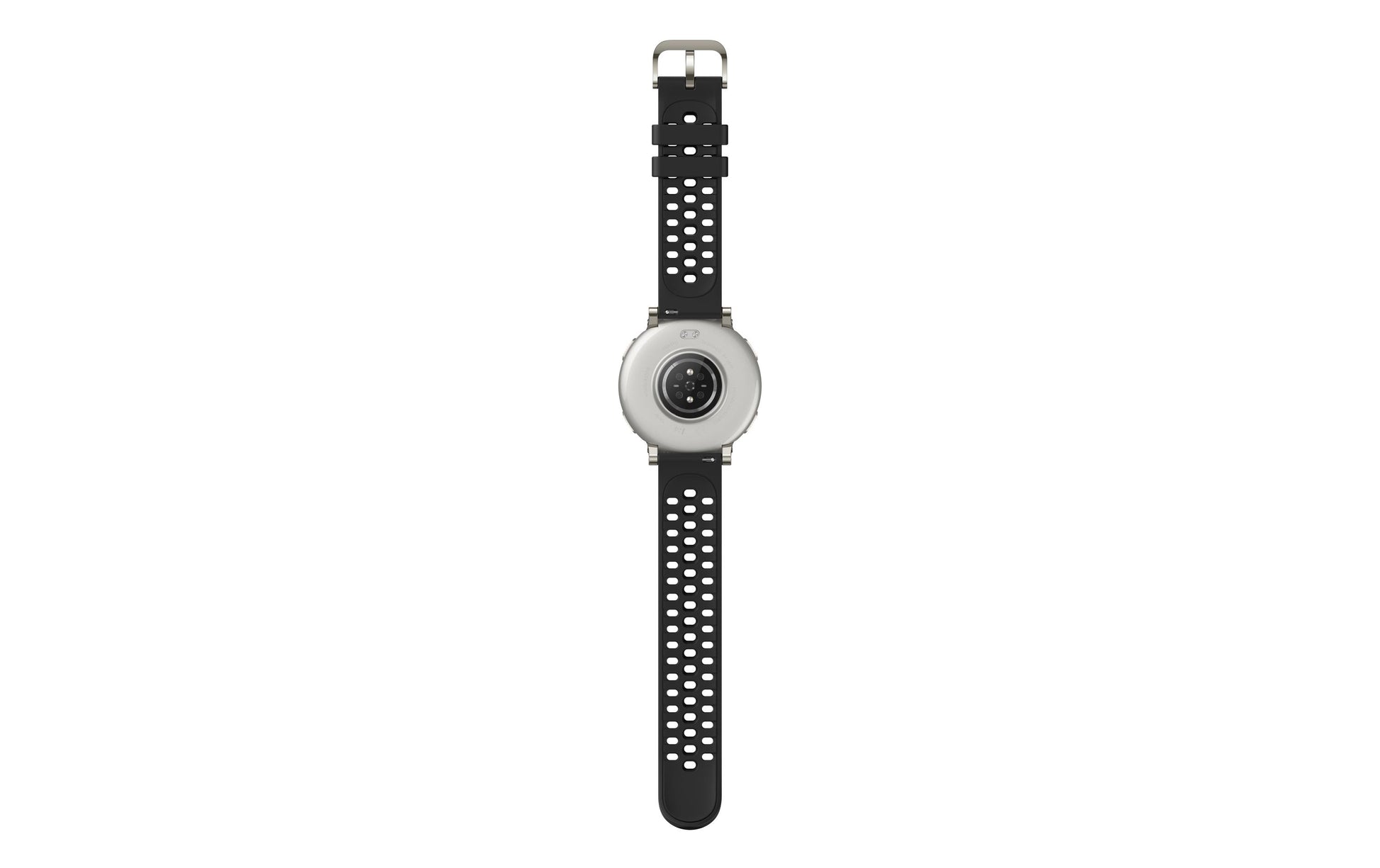 Amazfit Active 3 45 mm GPS – Aluminium Silber, Sportband, Schwarz, 50 m, für Android, iPhone