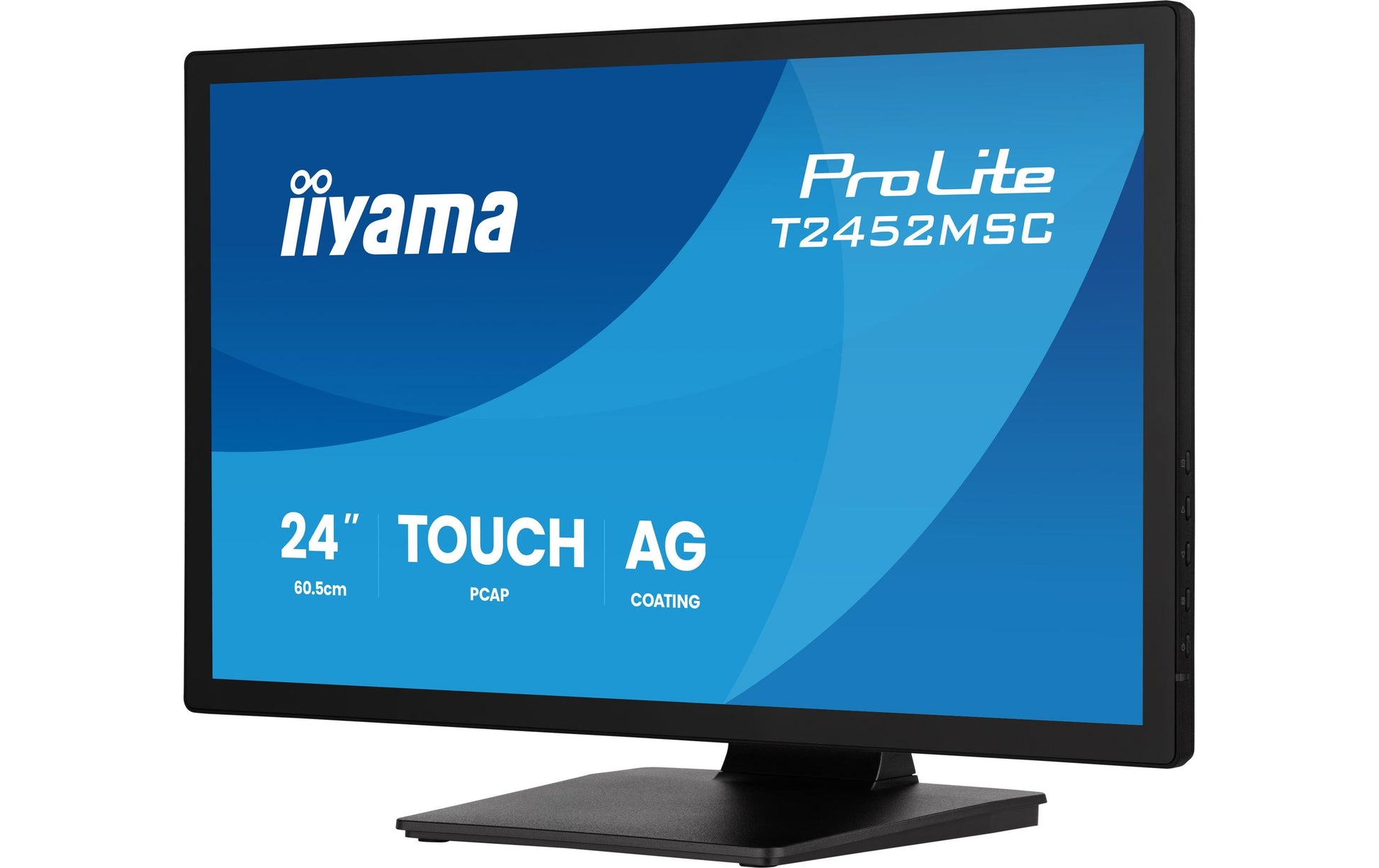 iiyama T2452MSC-B2AG – 24" Touch, 1920 × 1080 (Full HD), IPS