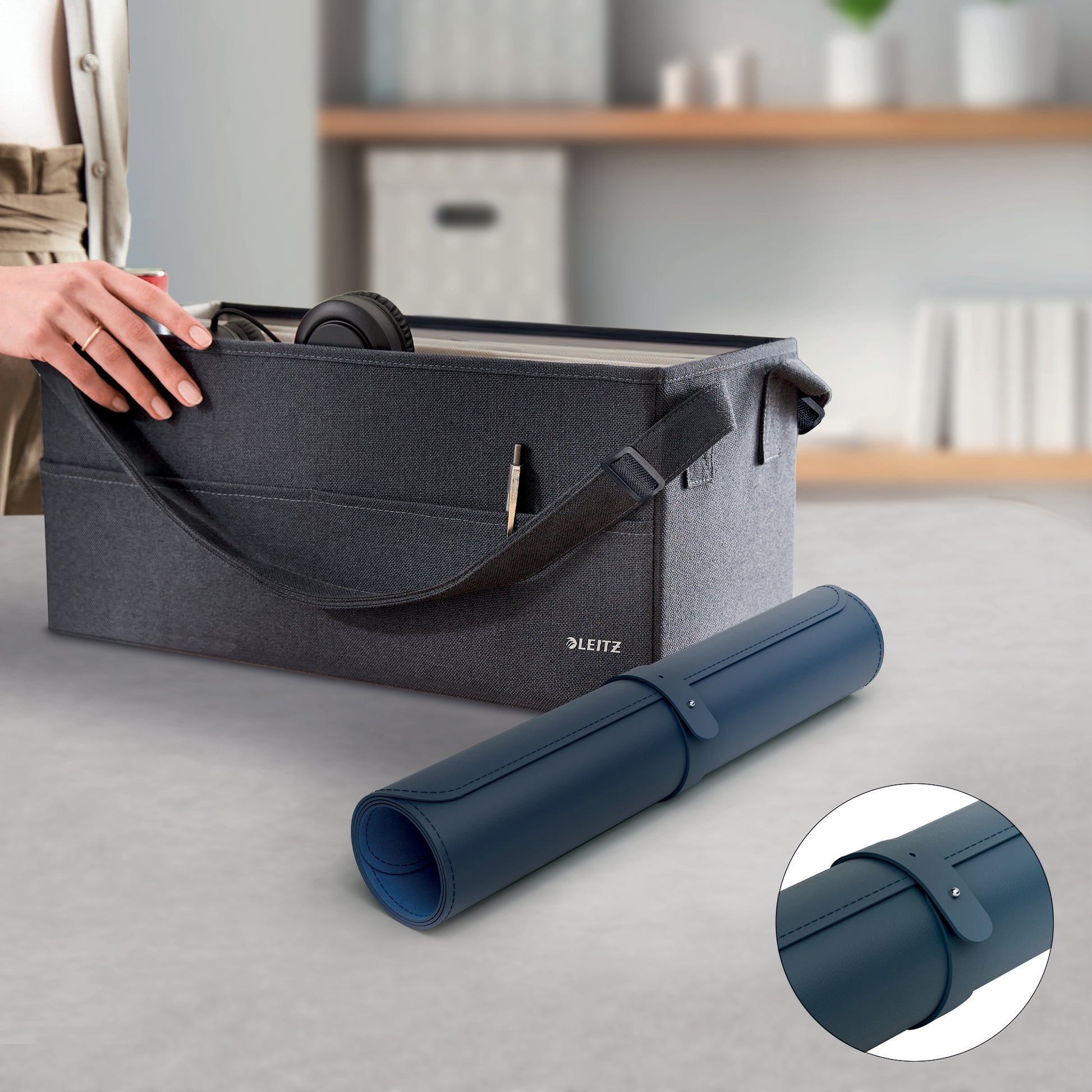 Leitz Schreibunterlage – 800 × 400 mm – Kunststoff
