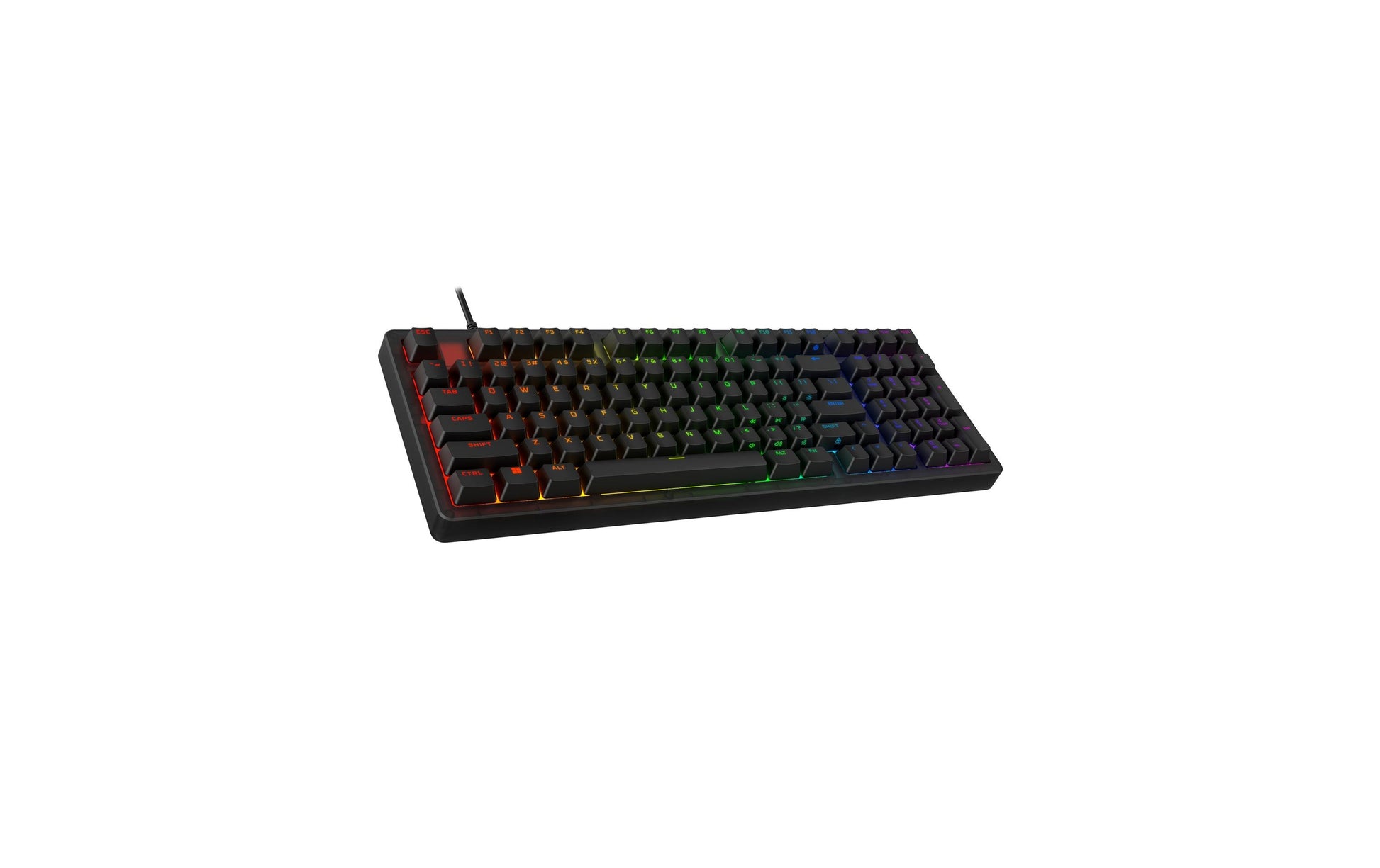 HyperX Origins 2 1800 – Tastatur – Mechanisch – USB-C – Ohne Ziffernblock – Für PC, PS5, Xbox Serie