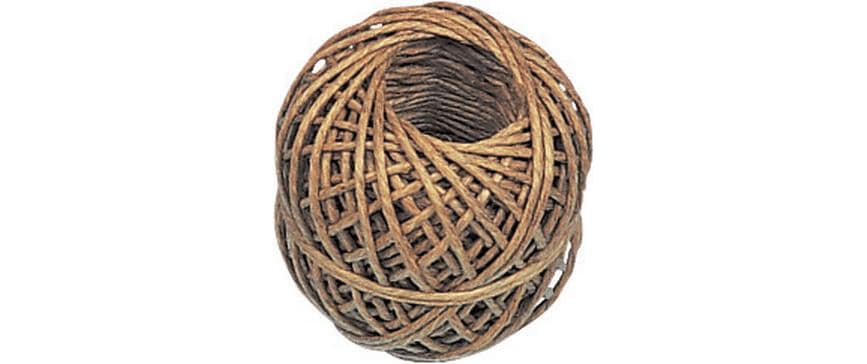 Baechi cord Bächi Cord Schnur – Ø 2,7 mm, 100 m, Reisskraft 60 kg, Flachs, Beige