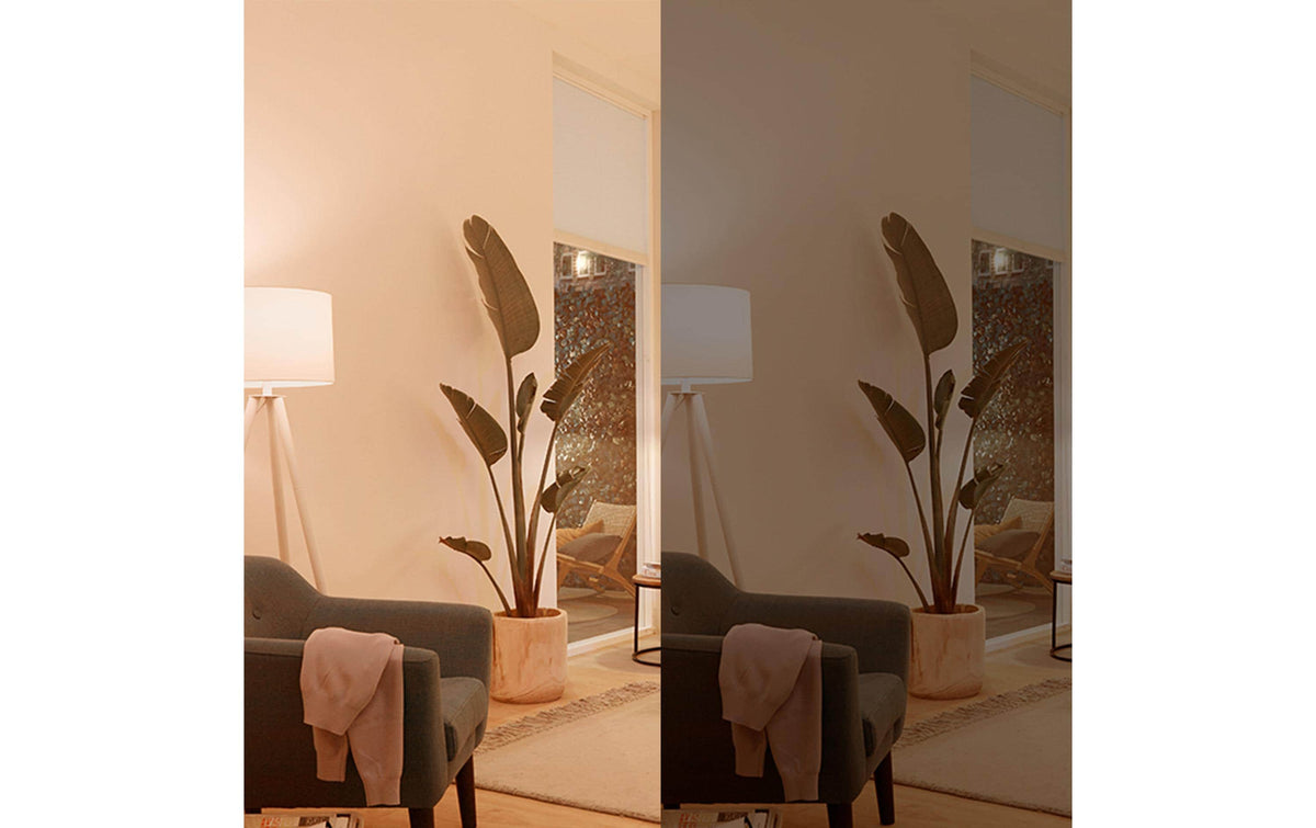 Philips by Signify Tischleuchte PHI Mobile – 400 lm, 14 W, RGB/Einstellbares Weiss, WiFi/BT, für Alexa/Google/IFTTT