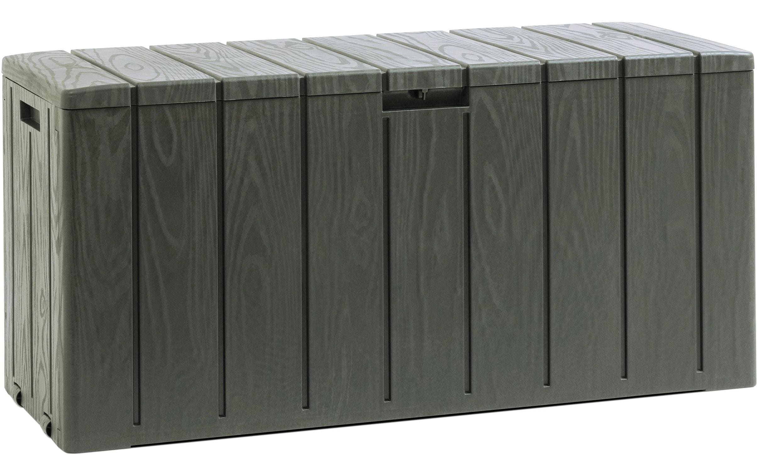 Toomax Bravo Aufbewahrungsbox 270 l – Kunststoff – Grün – Für Aussen – 1175 × 560 × 450 mm