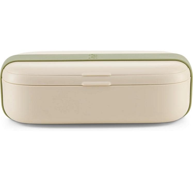 Lékué Lunchbox 500 ml, biobasierter Kunststoff/Silikon, beige