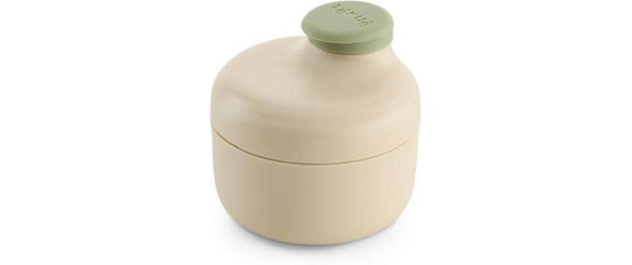 Lékué Vorratsdose To Go, Biokunststoff, Beige, BPA-frei