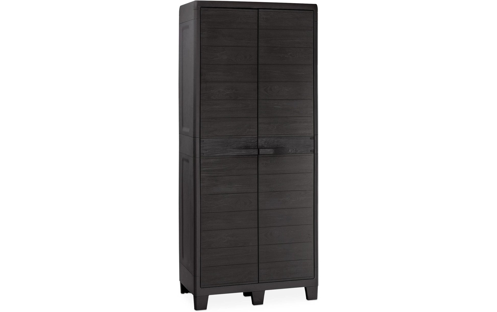 Toomax Gartenschrank, 2 Tablare, 780 × 460 × 1010 mm, Grau, Kunststoff