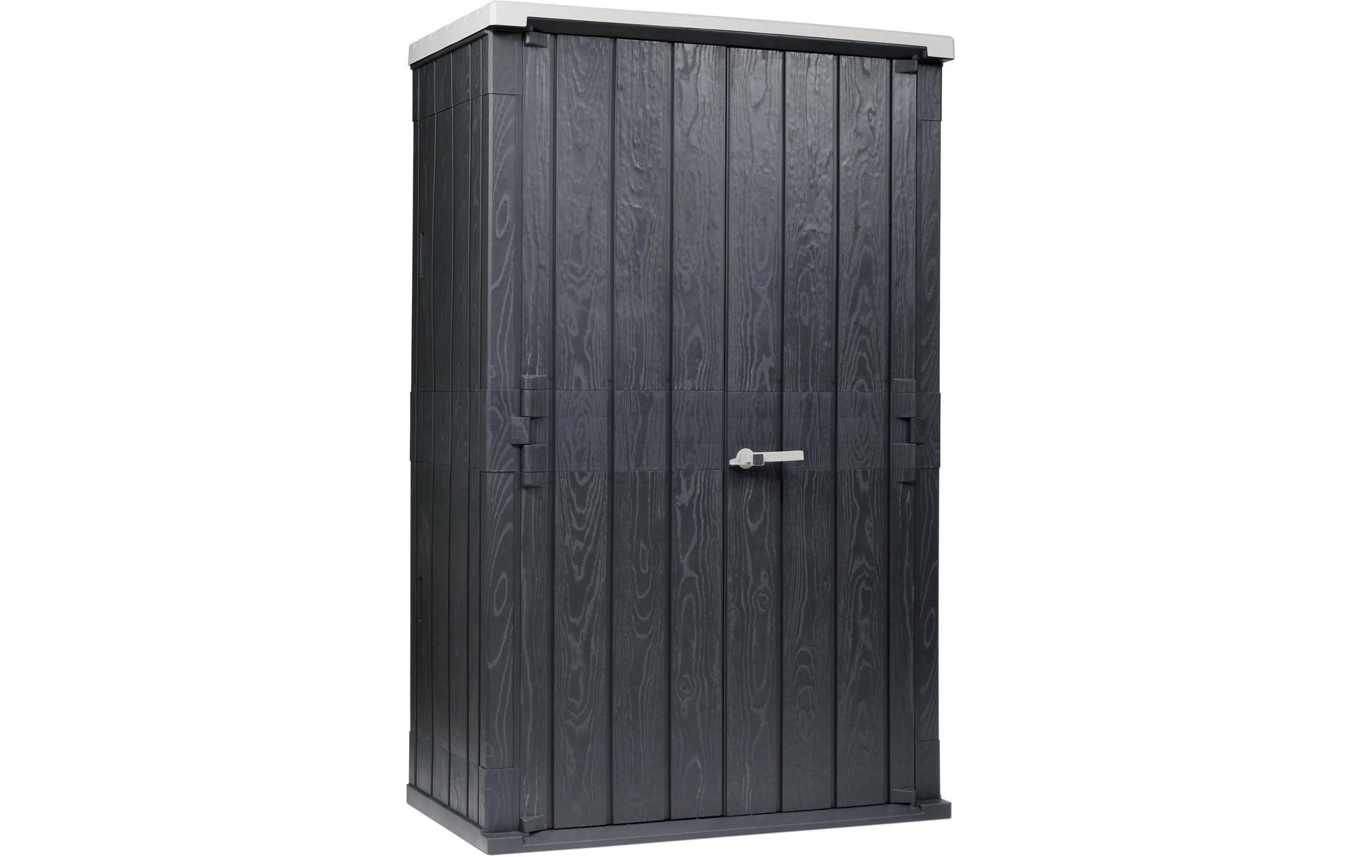 Toomax Büroschrank, 1300 × 756 × 2062 mm, grau, Kunststoff