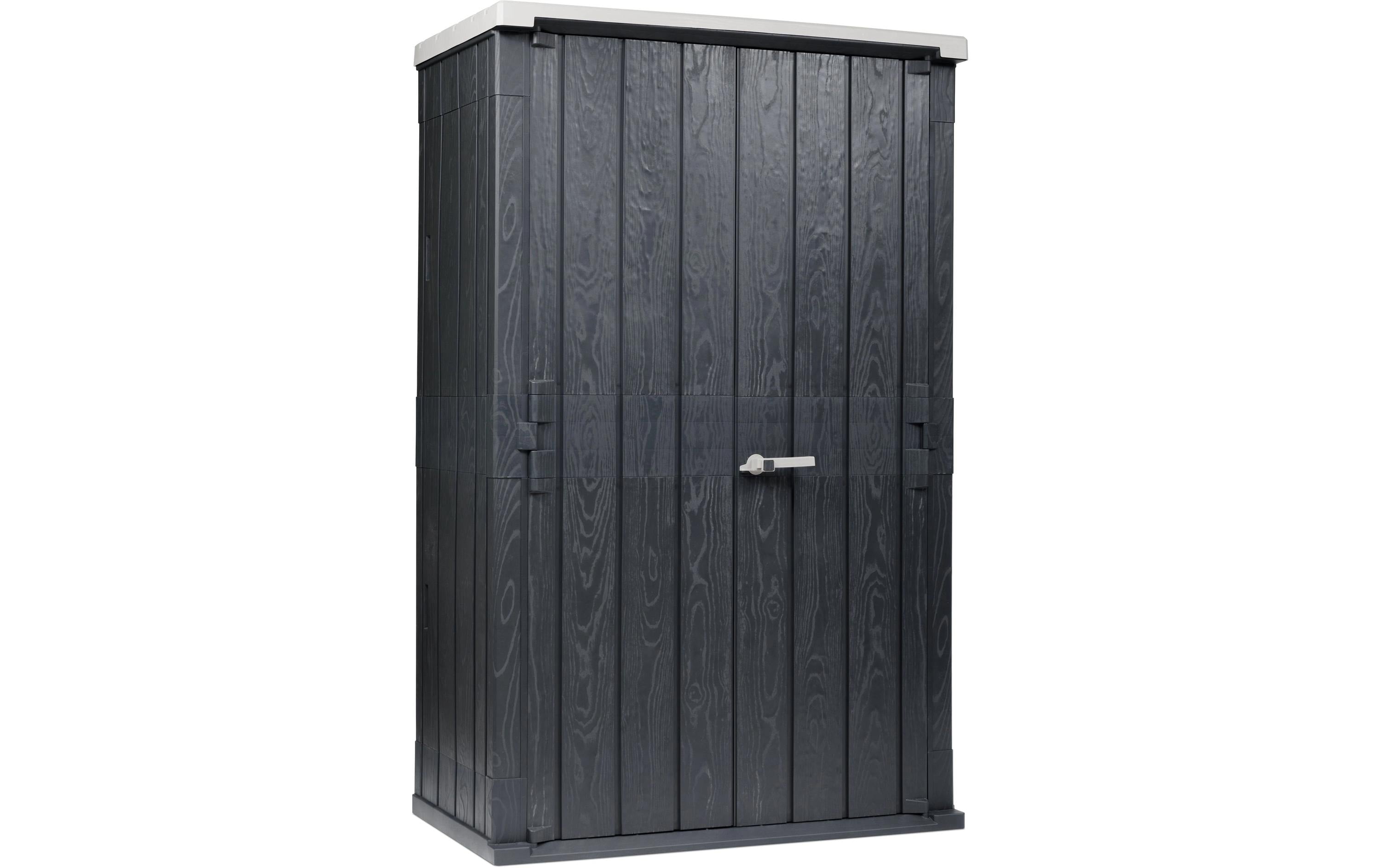 Toomax Büroschrank, 1300 × 756 × 2062 mm, grau, Kunststoff