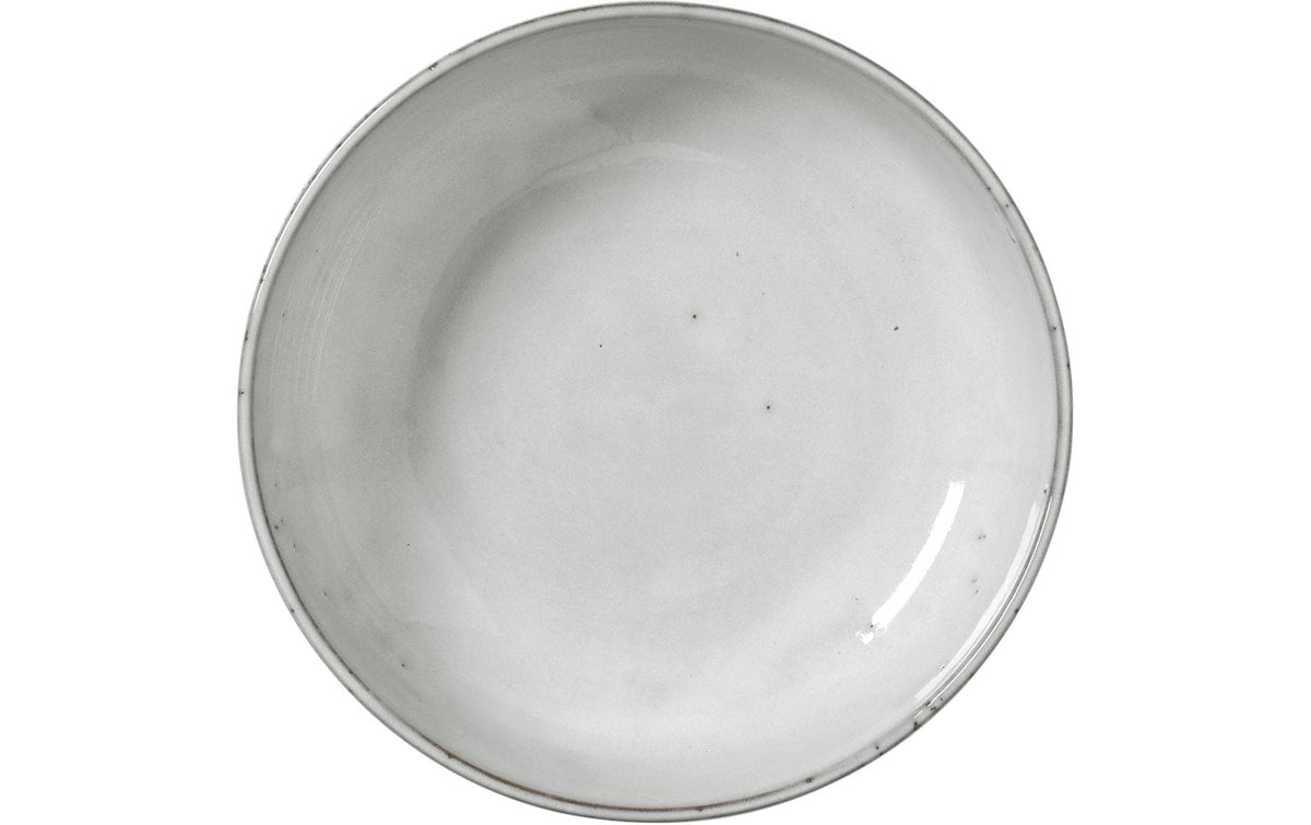 Broste Copenhagen Schüssel Nordic Sand – 1,5 l, Ø 17 cm, Steinzeug, Beige, spülmaschinenfest
