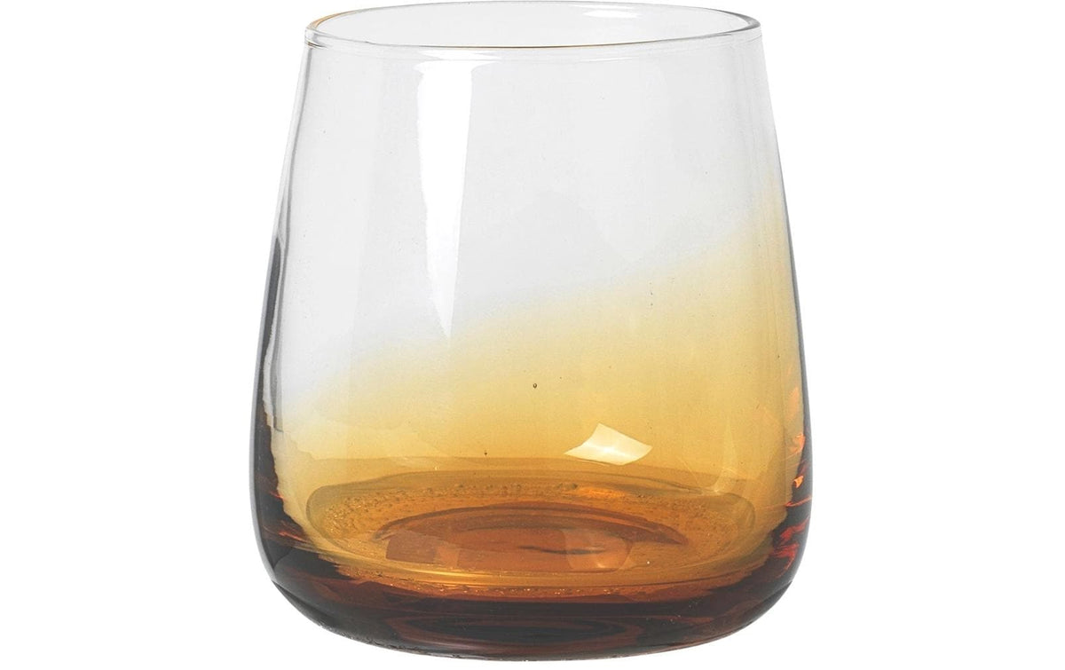 Broste copenhagen Trinkglas – 350 ml, Ø 8,7 cm, H 9,5 cm, Glas, Braun, mundgeblasen, spülmaschinenfest
