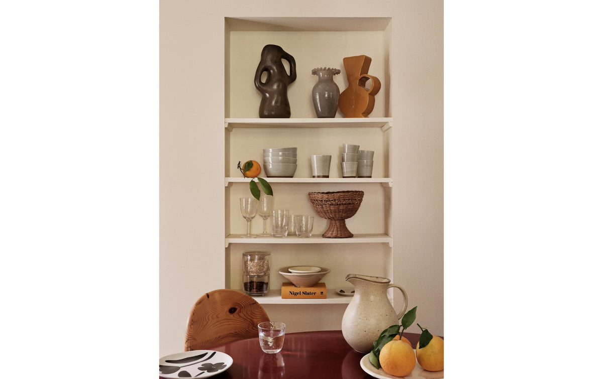 Broste Copenhagen Trinkgläser – 4er Set, 500 ml, Ø 9,2 cm, Glas, mundgeblasen