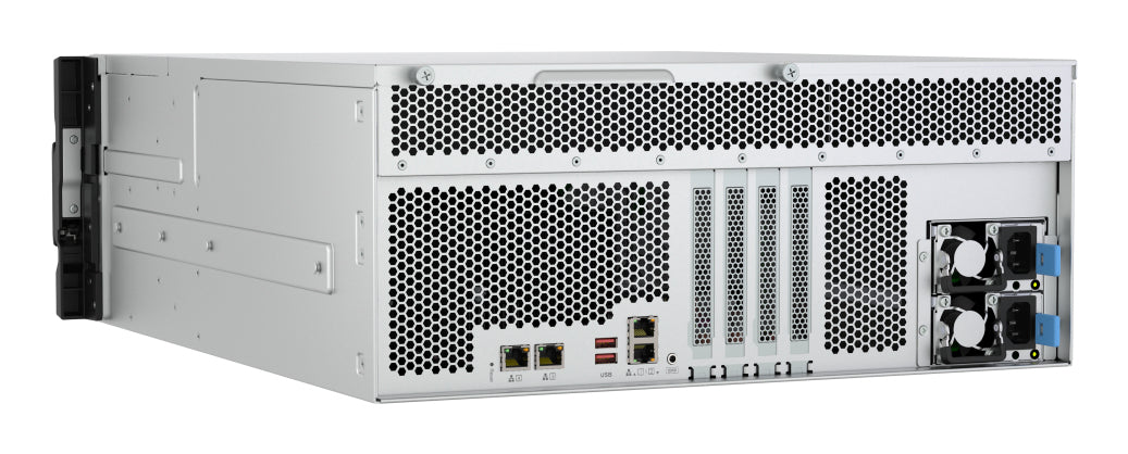 QNAP TS-h2477AXU-RP-R7-32G Speichergerät – SATA, 4U, 24 Bay, AMD Ryzen 7700