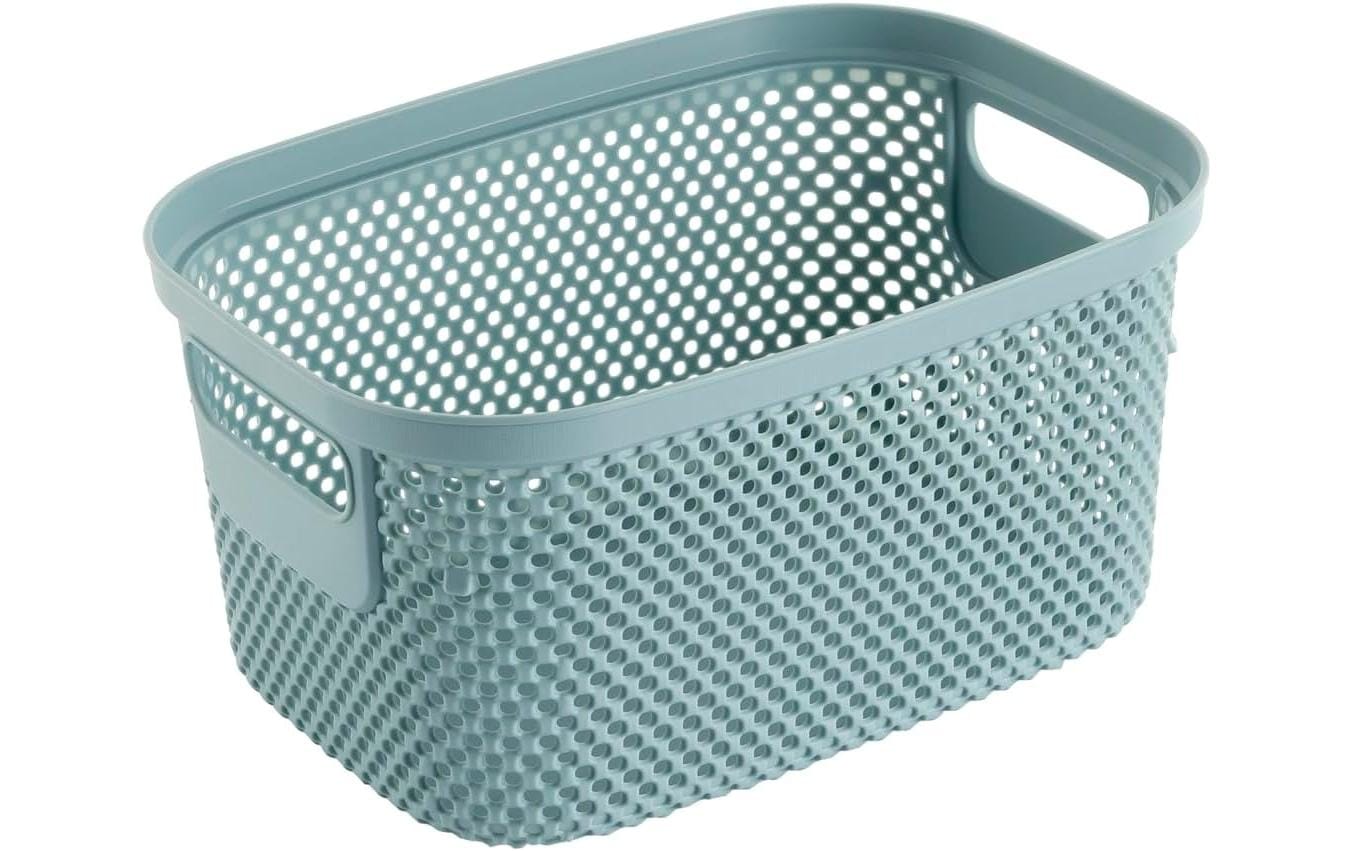 keeeper Aufbewahrungskorb 18 l – Kunststoff – Blau – 285 × 225 × 380 mm