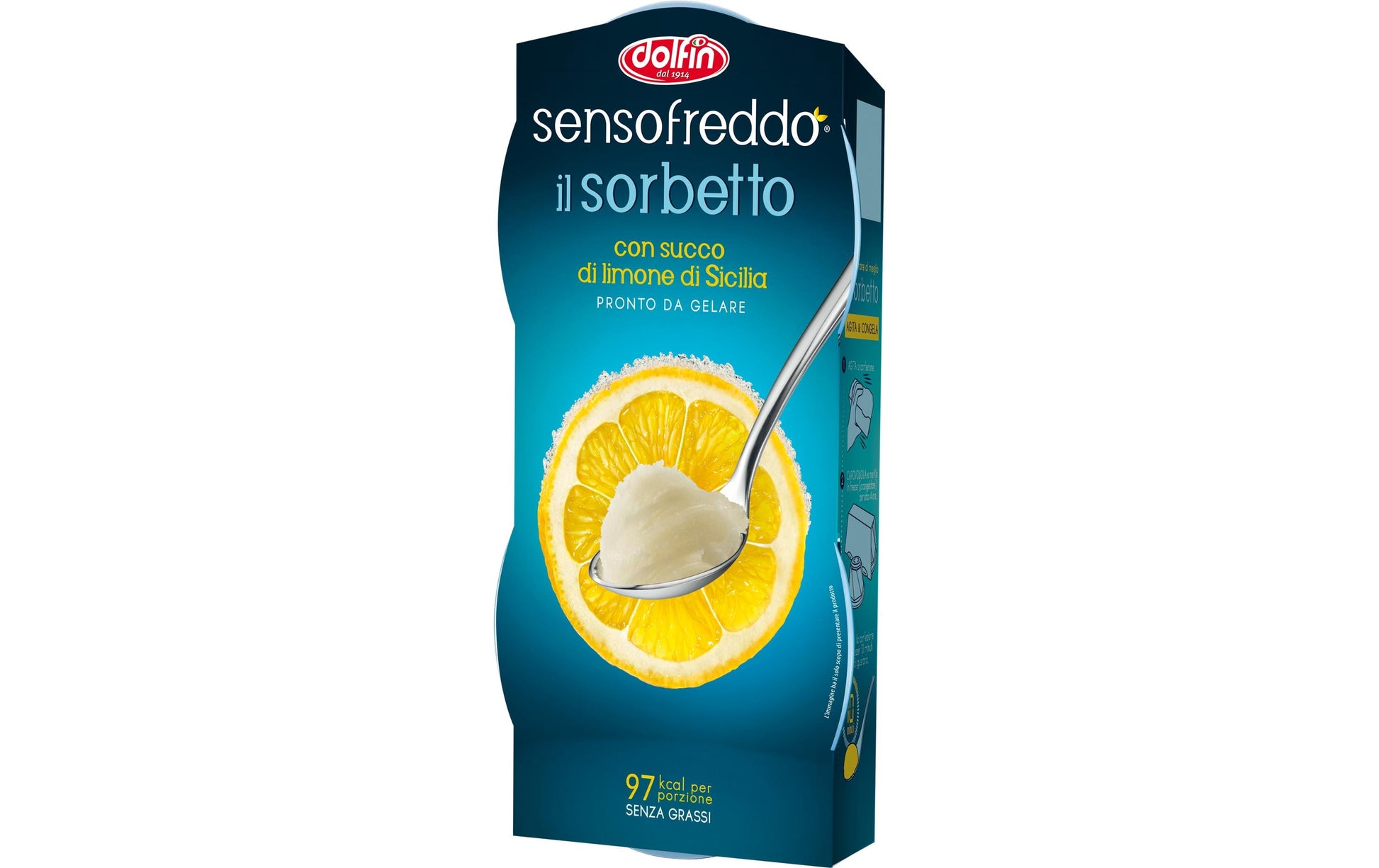 Dolfin Sensofreddo Sorbetto – Zitrone – 200 g