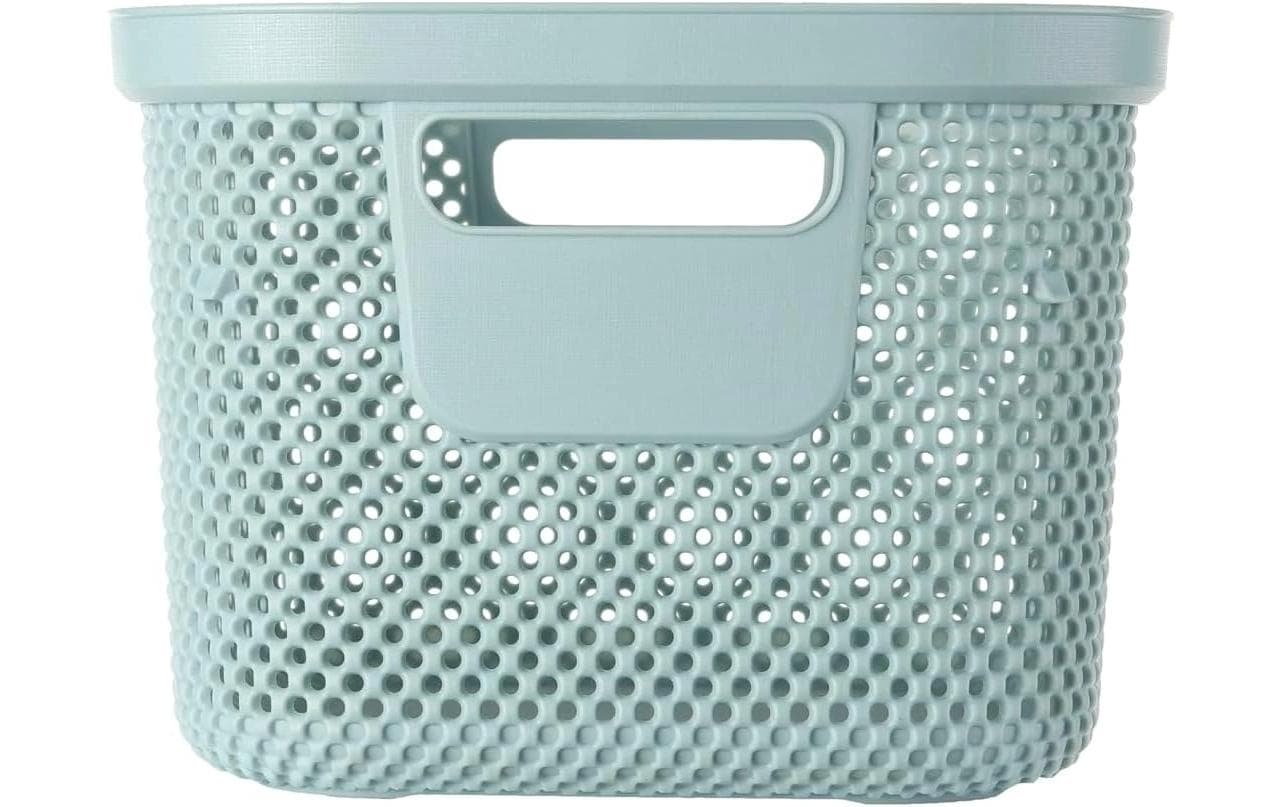 keeeper Aufbewahrungskorb 6 l – Kunststoff – Blau – 215 × 150 × 270 mm