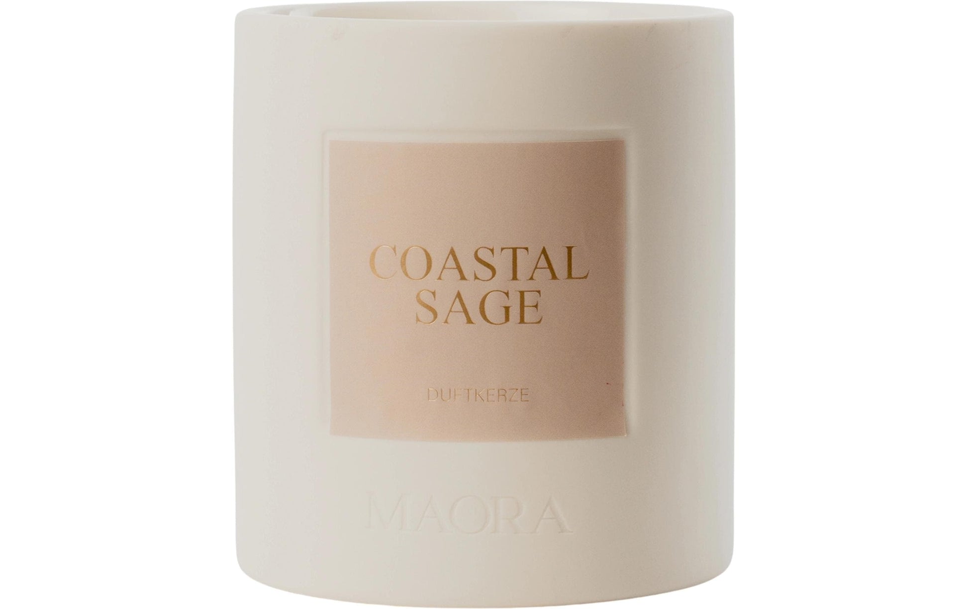 Maora Coastal Sage – Duftkerze, Keramik, Ø 8 × 9 cm