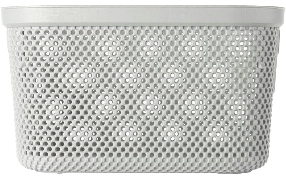 keeeper Aufbewahrungskorb 3,5 l – Polypropylen – Grau – 170 × 120 × 235 mm