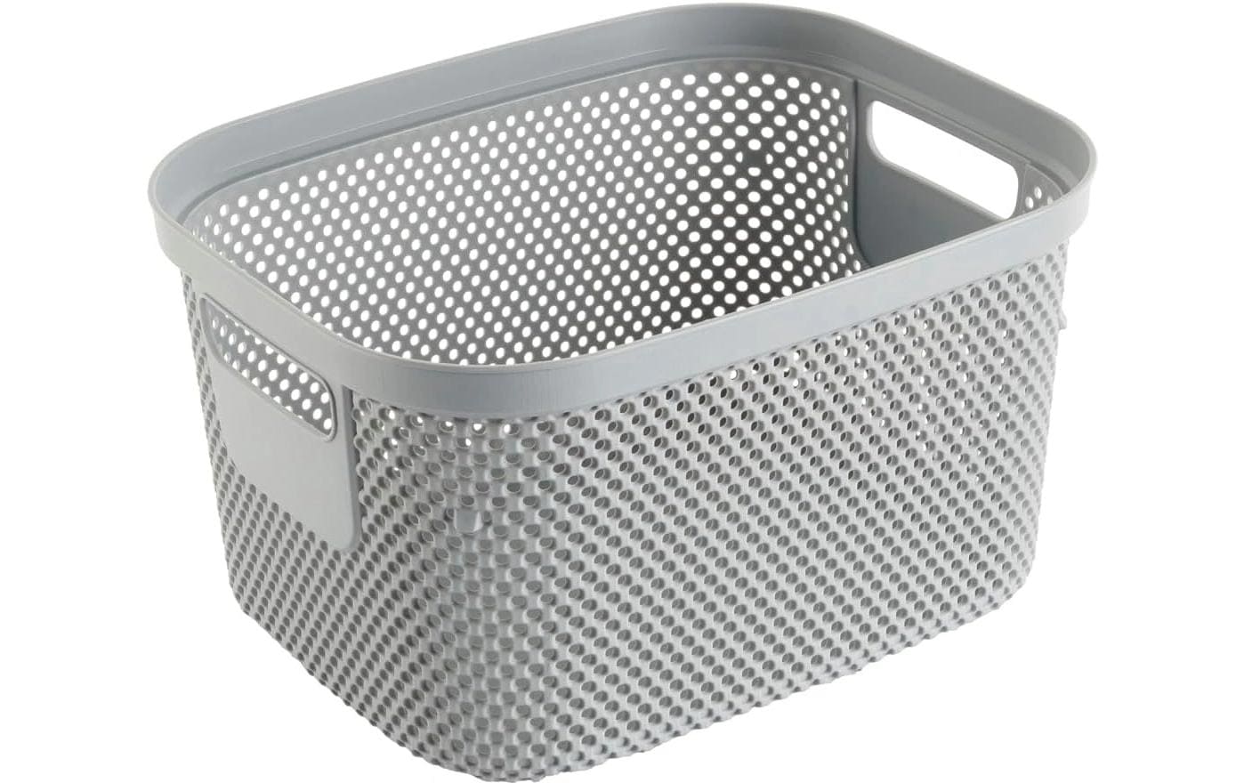 keeeper Aufbewahrungskorb 3,5 l – Polypropylen – Grau – 170 × 120 × 235 mm
