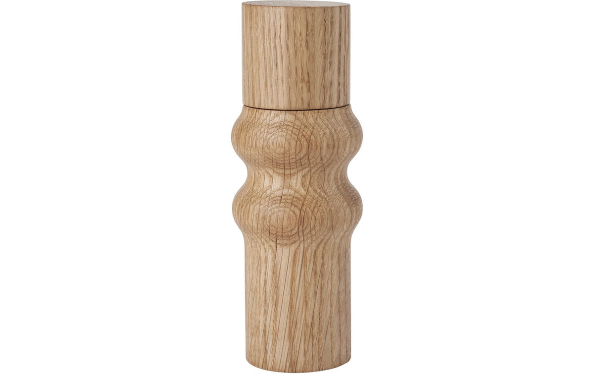 Broste Copenhagen Edgar – Salz-/Pfeffermühle 20 cm, Eiche, Keramikmahlwerk, Hellbraun