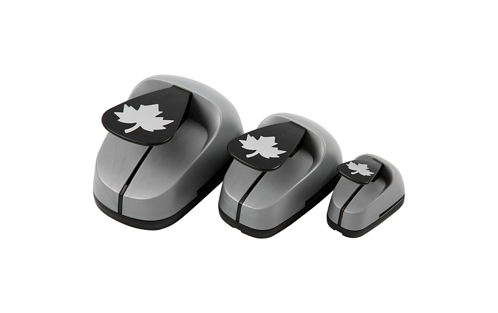 Creativ Company – Motivstanzer, Blume, Ø 25 mm, Ø 49 mm, Ø 75 mm, 3er Set