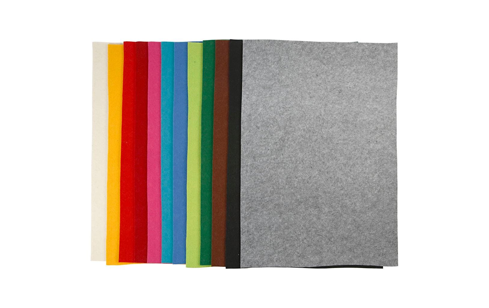 Creativ Company – Bastelfilz, Mehrfarbig, 42 × 60 cm, 3 mm