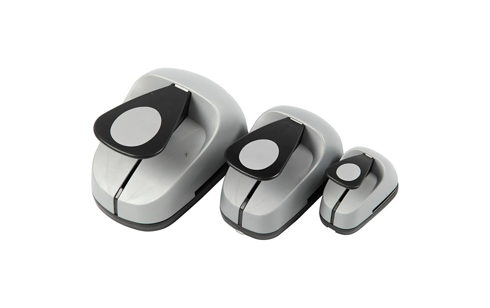 Creativ Company Motivstanzer Ei – Ø 25 mm, Ø 50 mm, Ø 76 mm, 3er Set