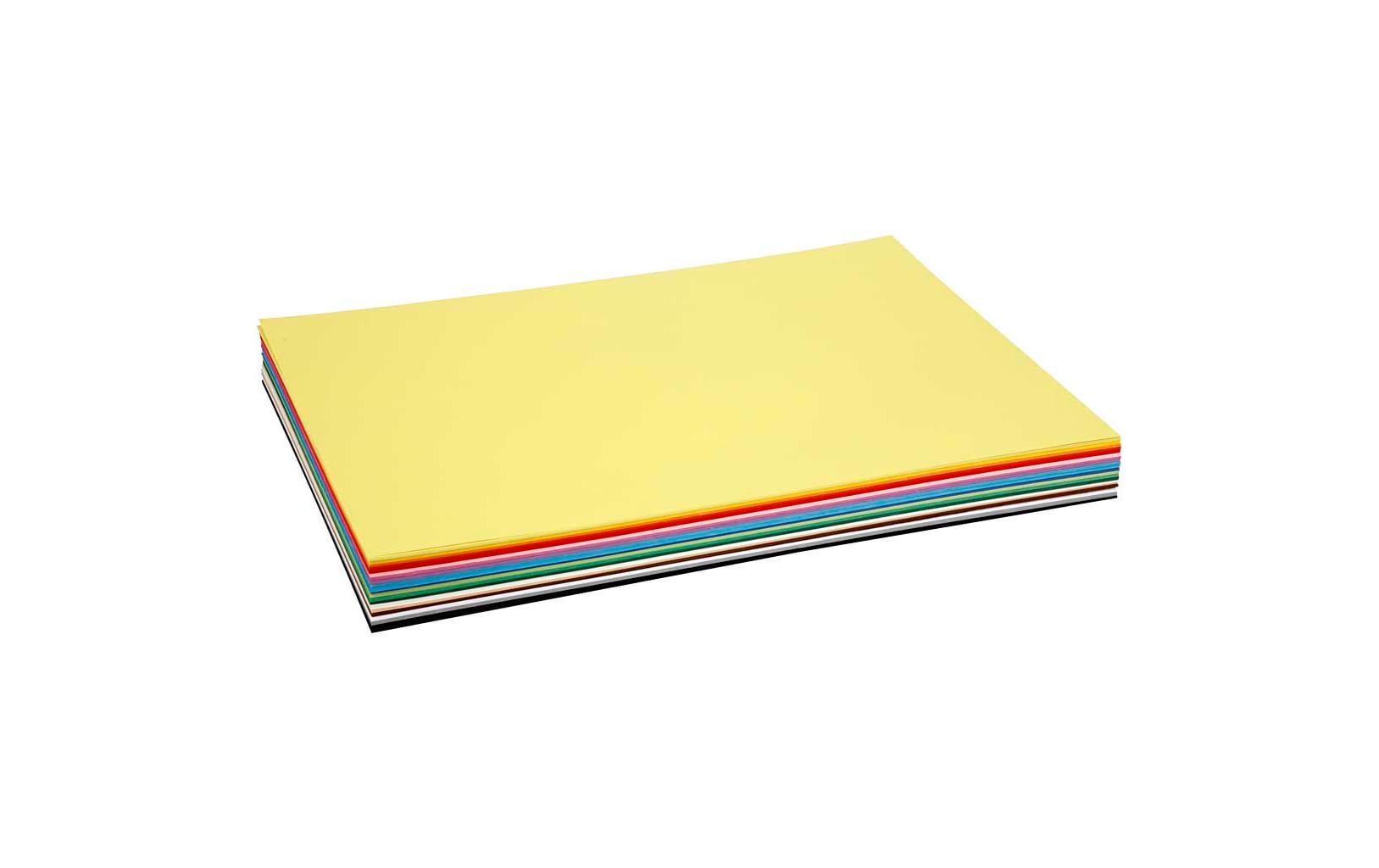 Creativ Company Bastelkarton – A2, sortiert, 180 g/m² – 300 Blatt, Kunstpapier