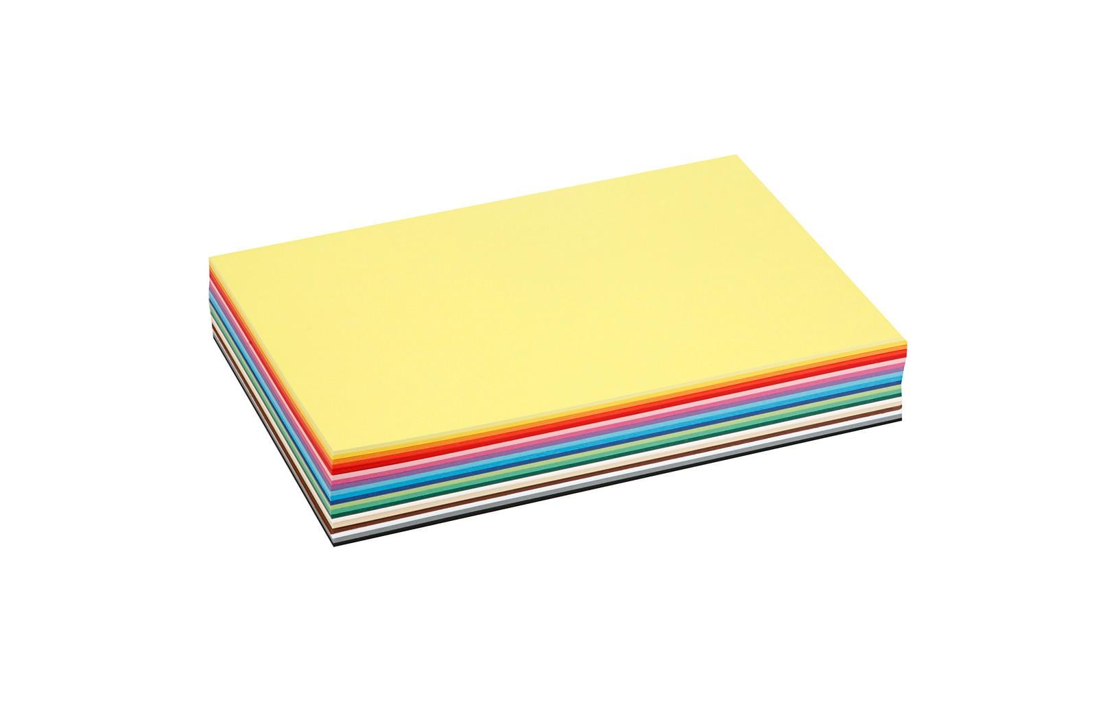 Creativ Company Bastelkarton – A4, sortiert, 180 g/m² – 300 Blatt, FSC