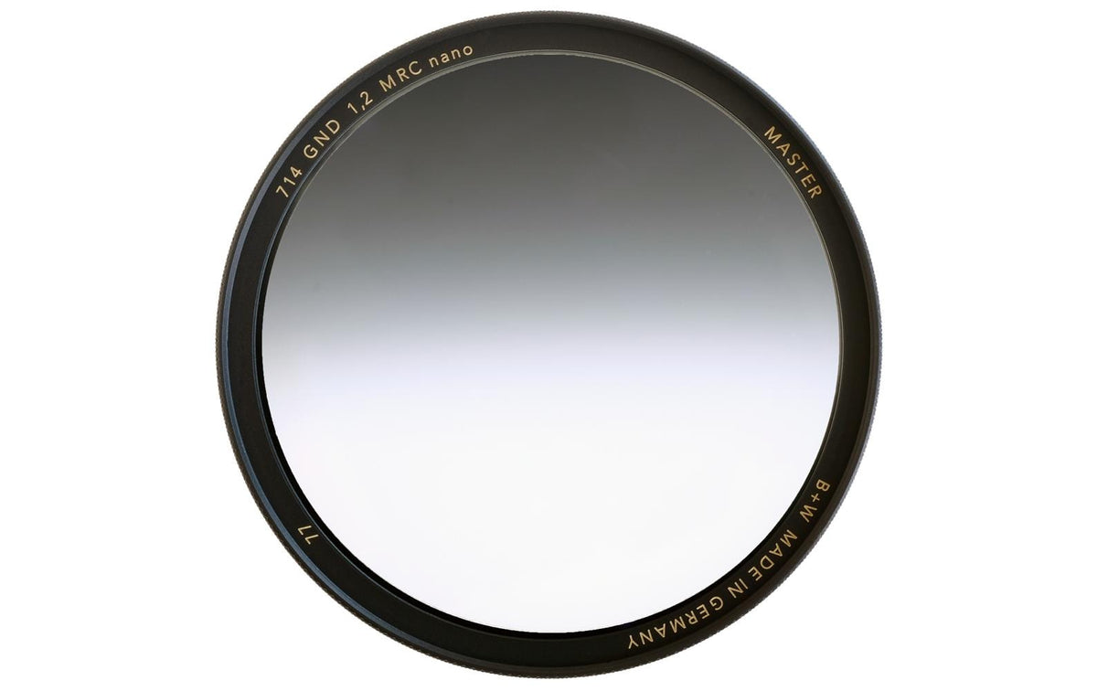 B+W Verlaufsfilter – Grau, ND 1,2 – 77 mm