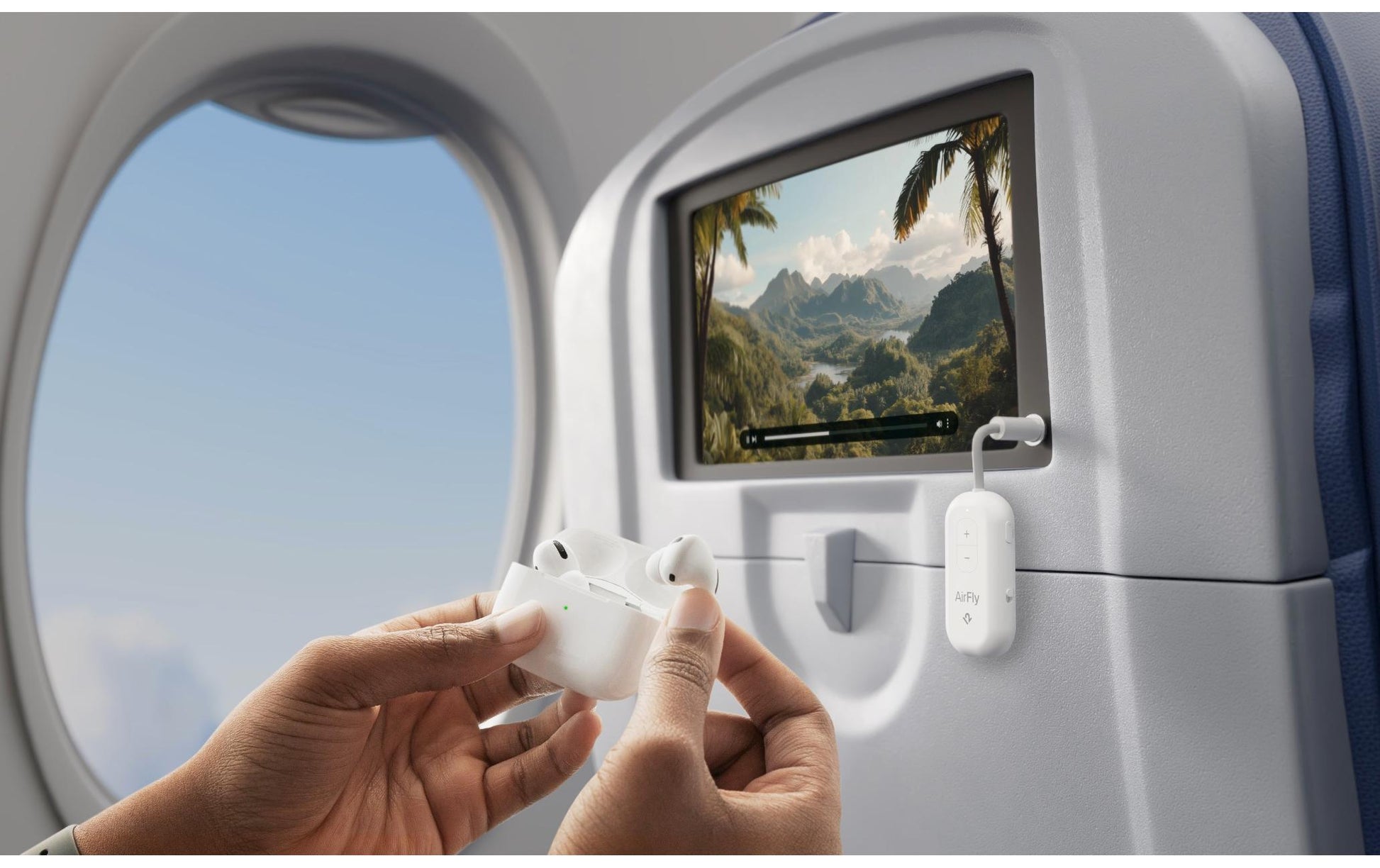 Twelve South AirFly Pro 2 Deluxe – Bluetooth Audio-Adapter (Tx/Rx) – Bluetooth 5.0 – Weiss