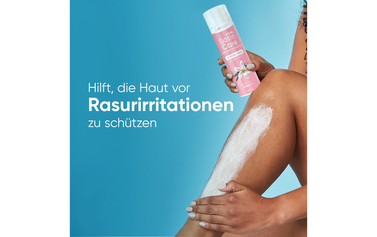 Gillette Venus Rasiergel SatinCare – Vanille – 200 ml