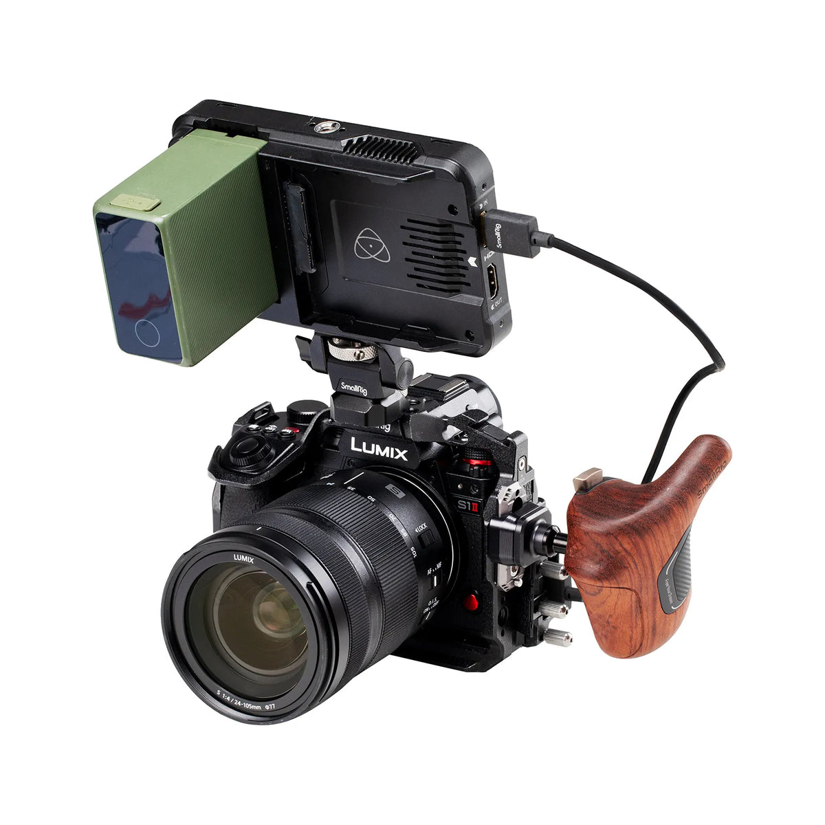 SmallRig 5503 Kamera-Cage – für Panasonic LUMIX S1R II, LUMIX S1 II, LUMIX S1 IIE – Schwarz