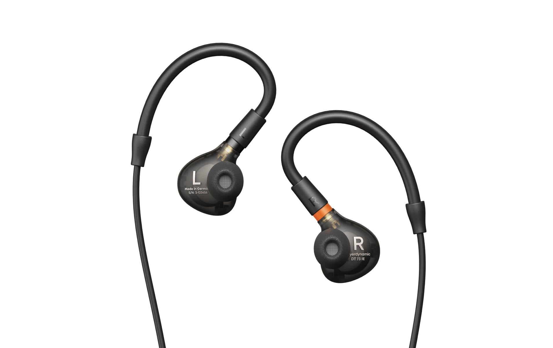 Beyerdynamic DT 73 IE In-Ear Headset – Kabel, 3,5 mm Klinke, mit Mikrofon, Schwarz