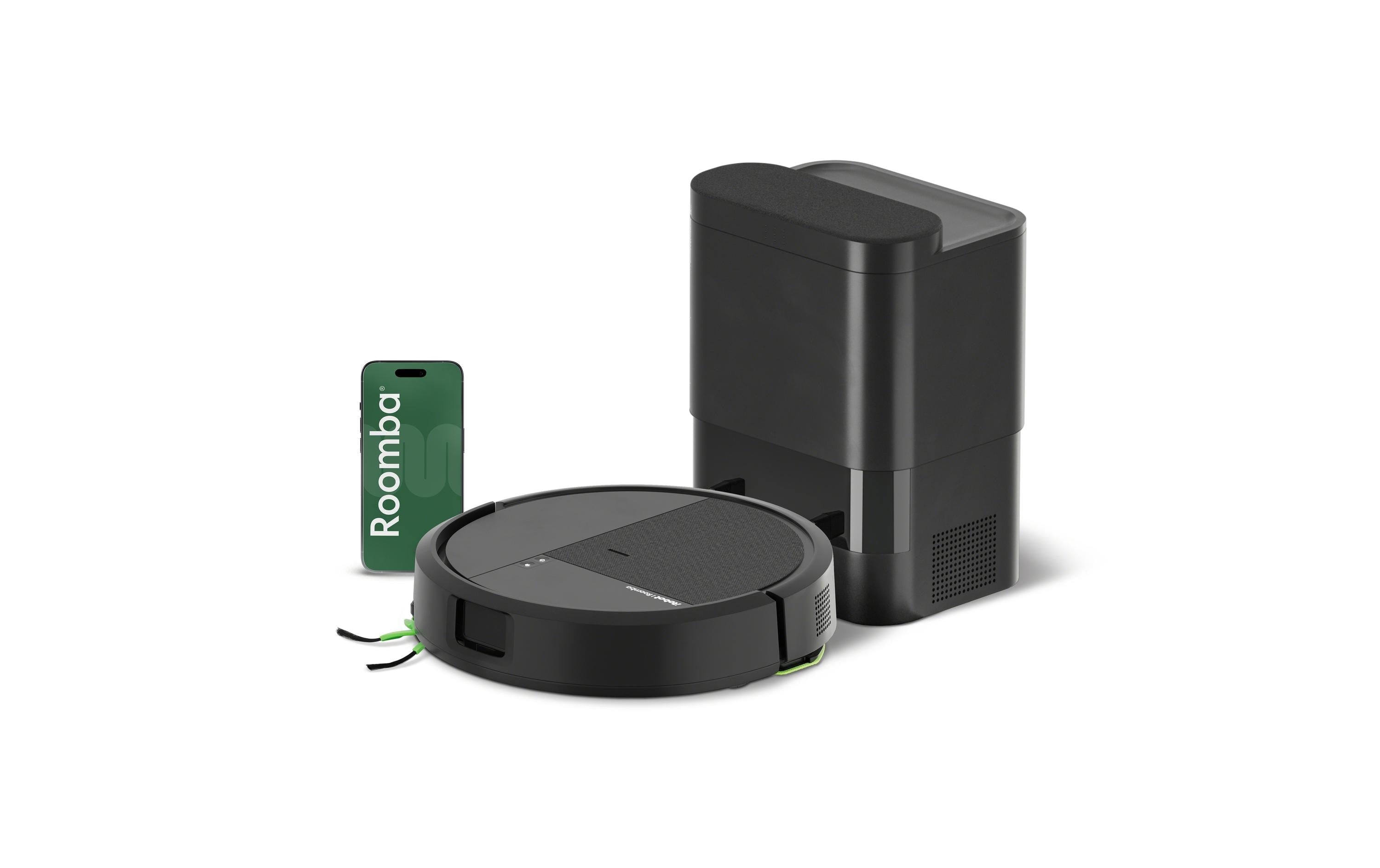 iRobot Saugroboter Roomba 115 Combo Dock mit Wischfunktion – 150 min, Höhe 79 mm