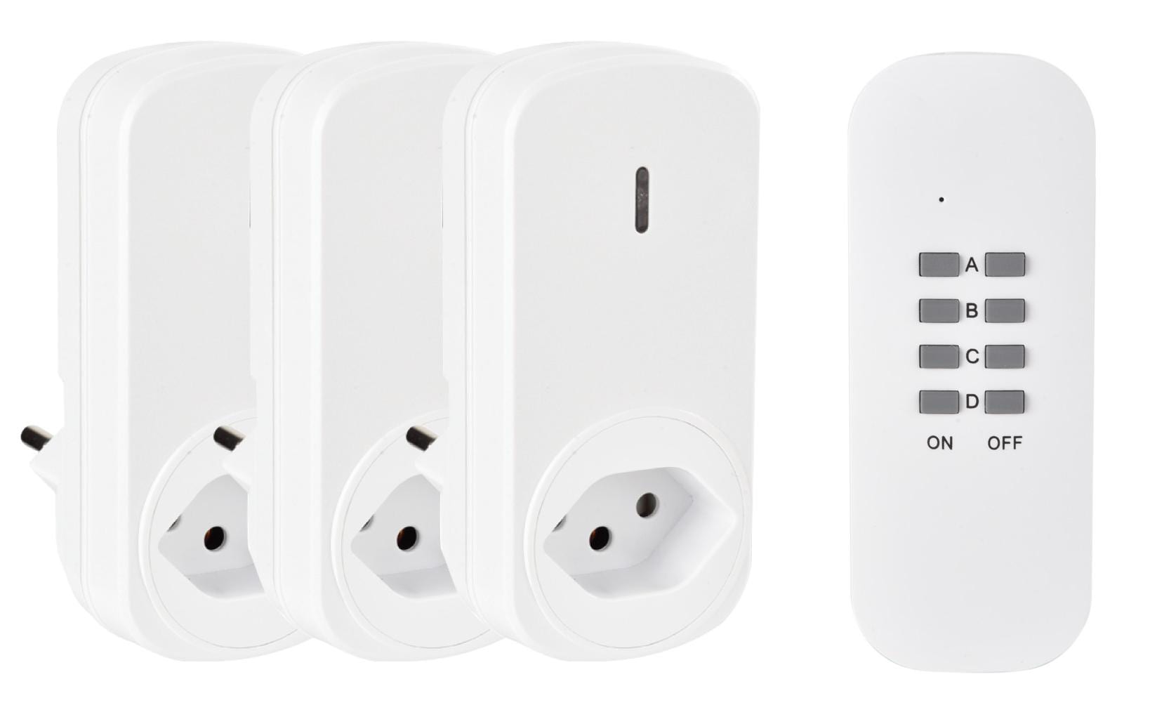 M. Schönenberger Schönenberger 86.3622 – Fernbedienung – 433,92 MHz, 3 Schaltpunkte – 3er-Set