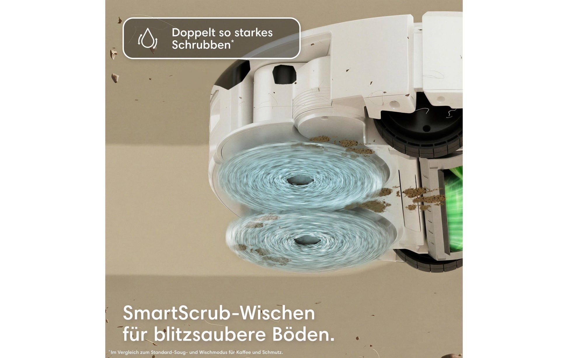 iRobot Saugroboter Roomba Plus 515 Combo Dock – 300 min, 0,18 l, für Alexa/Siri/Google Assistant