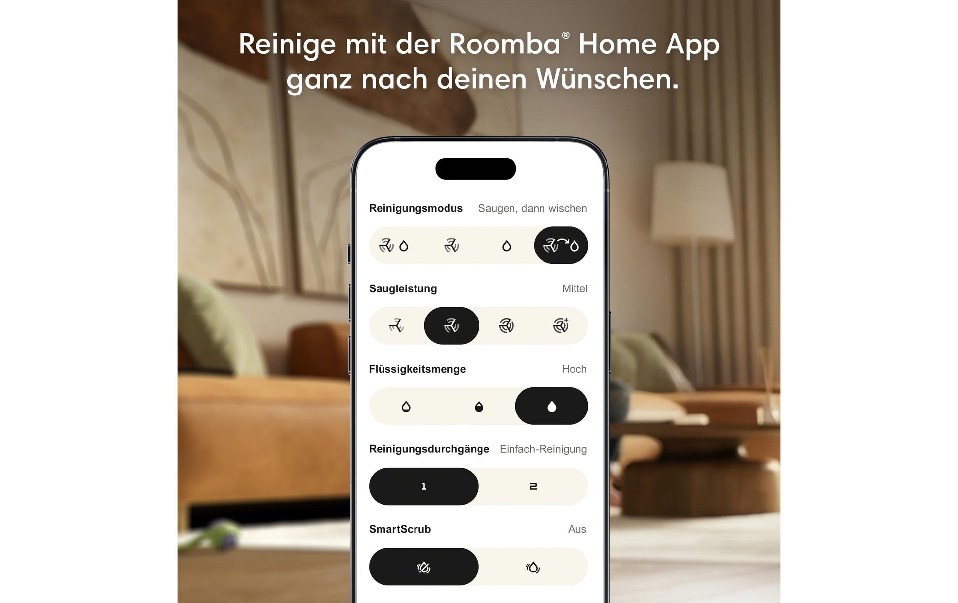 iRobot Saugroboter Roomba Plus 515 Combo Dock – 300 min, 0,18 l, für Alexa/Siri/Google Assistant