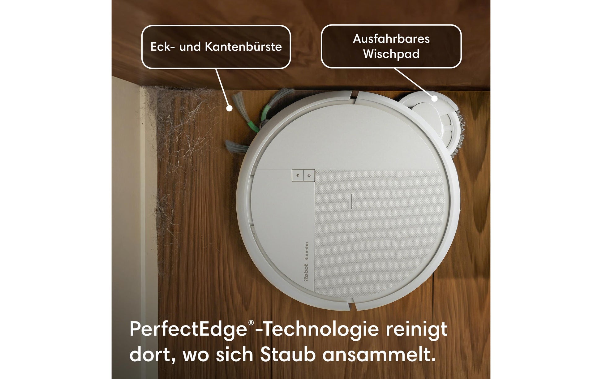 iRobot Saugroboter Roomba Plus 515 Combo Dock – 300 min, 0,18 l, für Alexa/Siri/Google Assistant