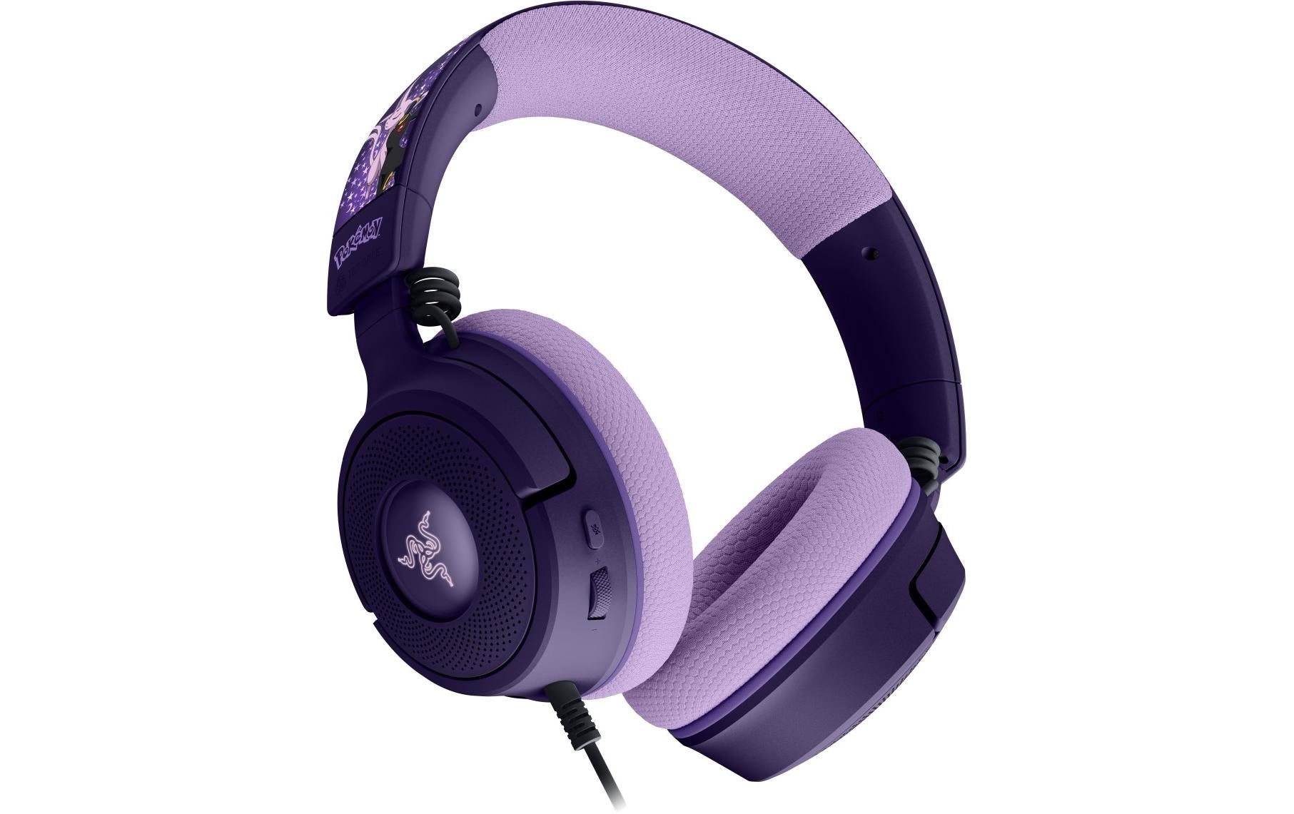 Razer Kraken V4 X Gaming-Headset – Over-Ear, Stereo, Kabelgebunden, USB-A/USB-C, Violett/Schwarz